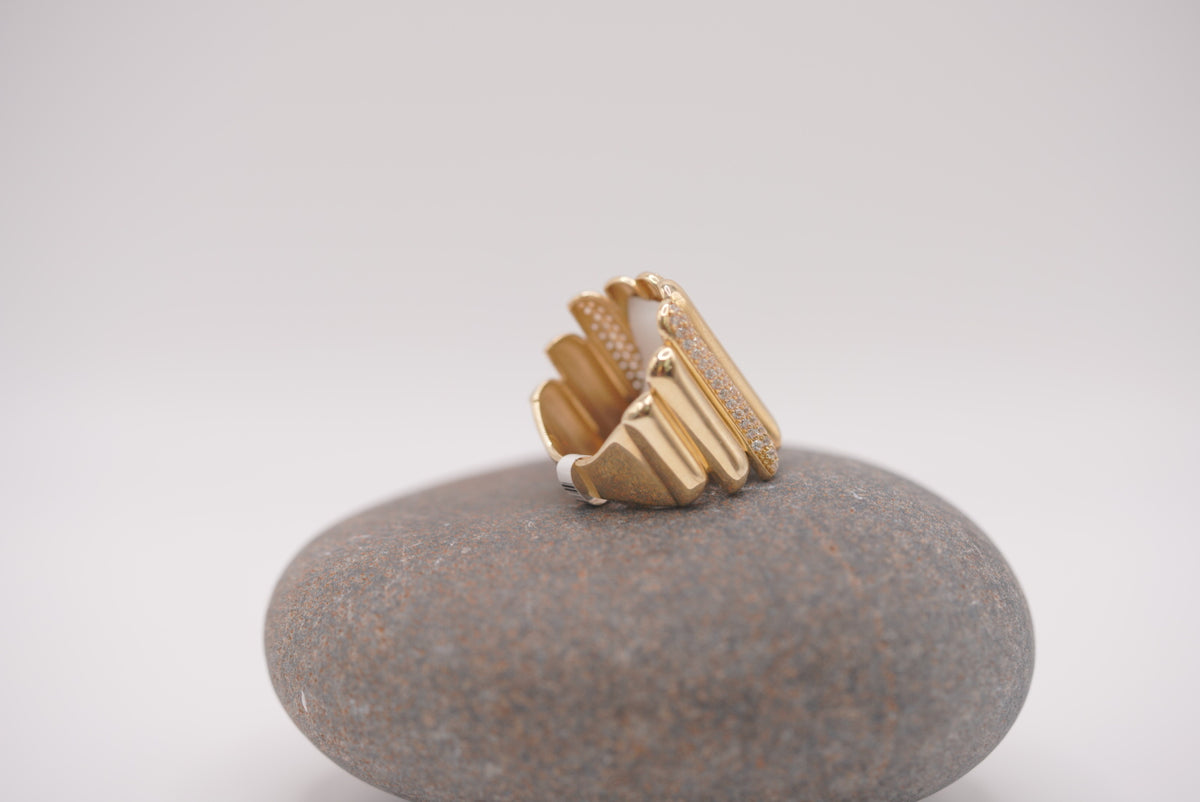 10k Women’s Ring - Shiny Row