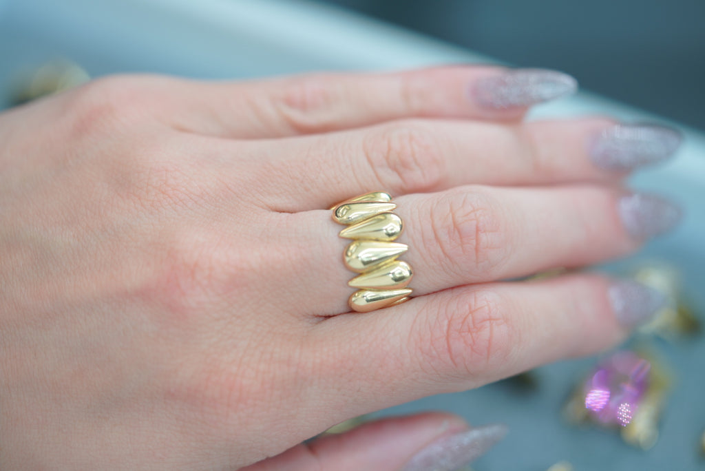 14k Women’s Ring - Drop Style