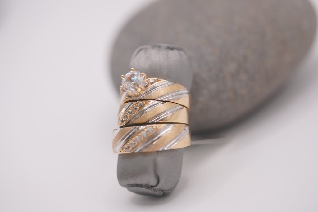 10k Wedding Rings - Bold Love