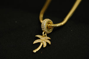 14k Palm Tree Charm