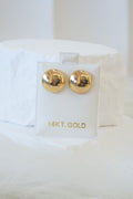 14k Earrings - Bold Circle