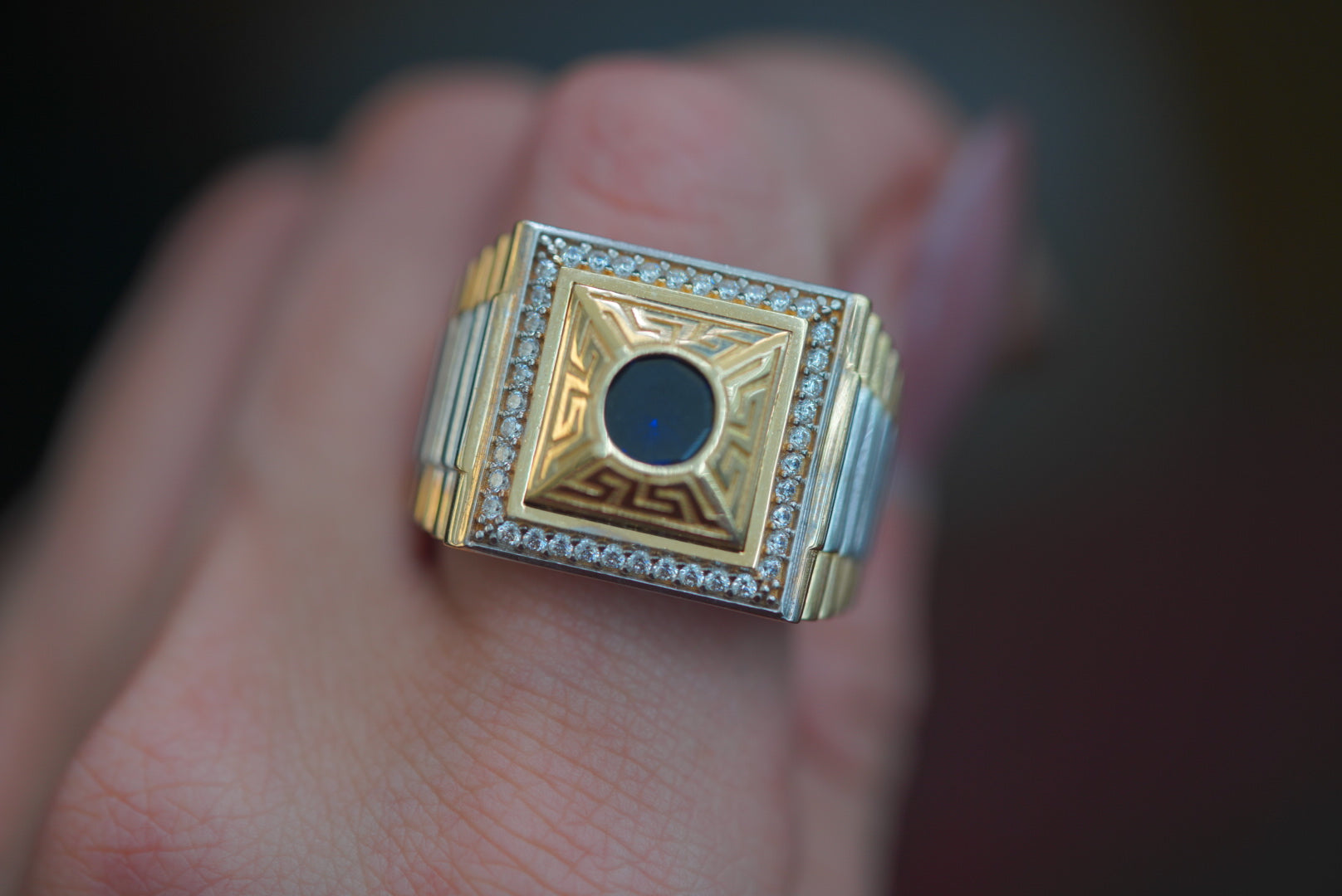 14k Men’s Ring - Shadow King