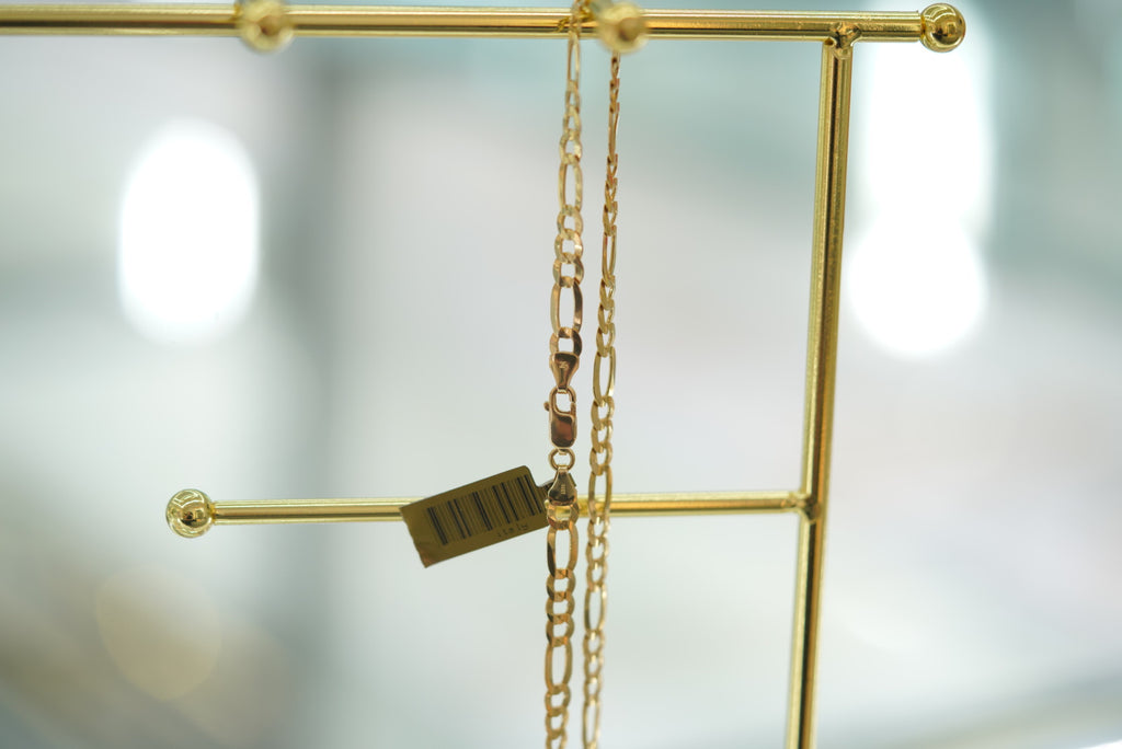 14k Fígaro Chain - Bold Statement