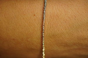 14k Three Golds Bracelet