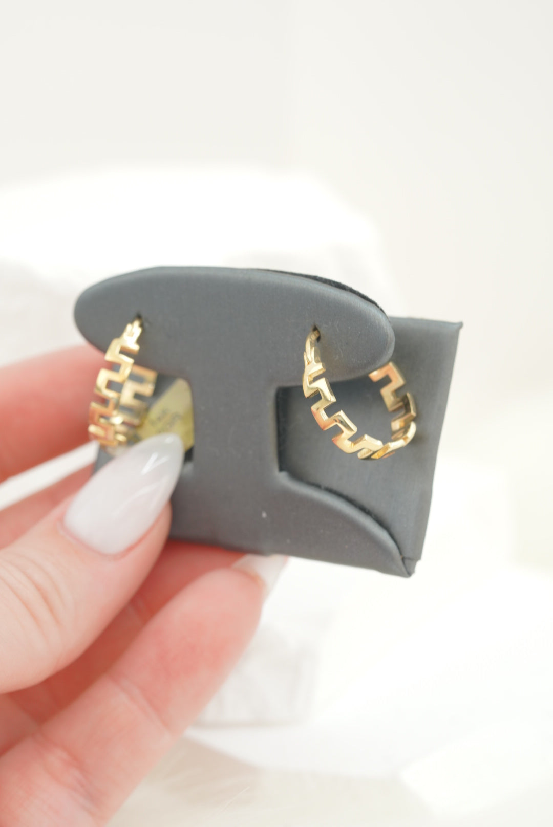 14k Hoops - Zig Zag