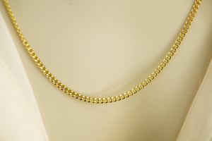 14k 6.3mm Bracelet, 3mm Chain with Pendant Set