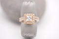 10k Engagement Rings - Duo Queen