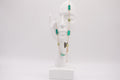 14k Women’s Necklace - Green Geometry