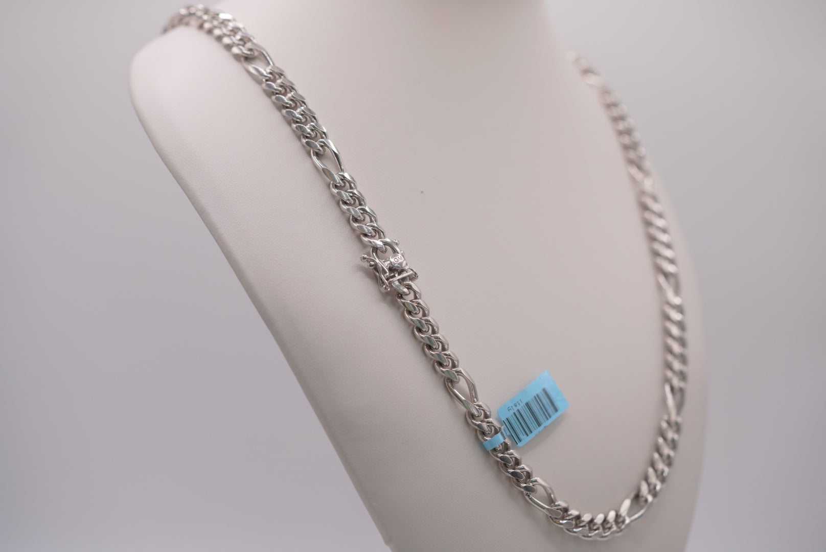 Silver Figaro Chain - Ice Classico