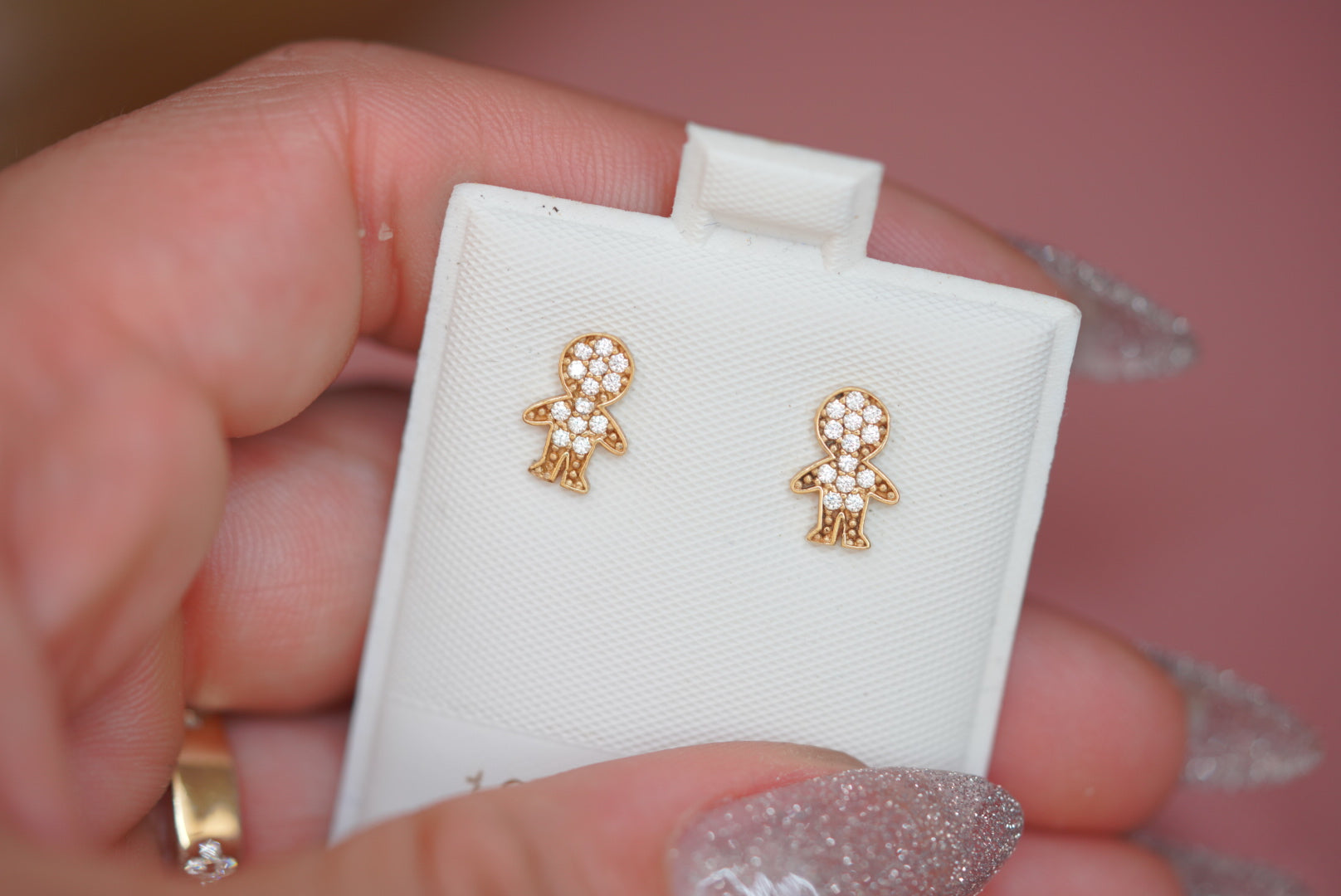 14k Earrings - Tiny Self