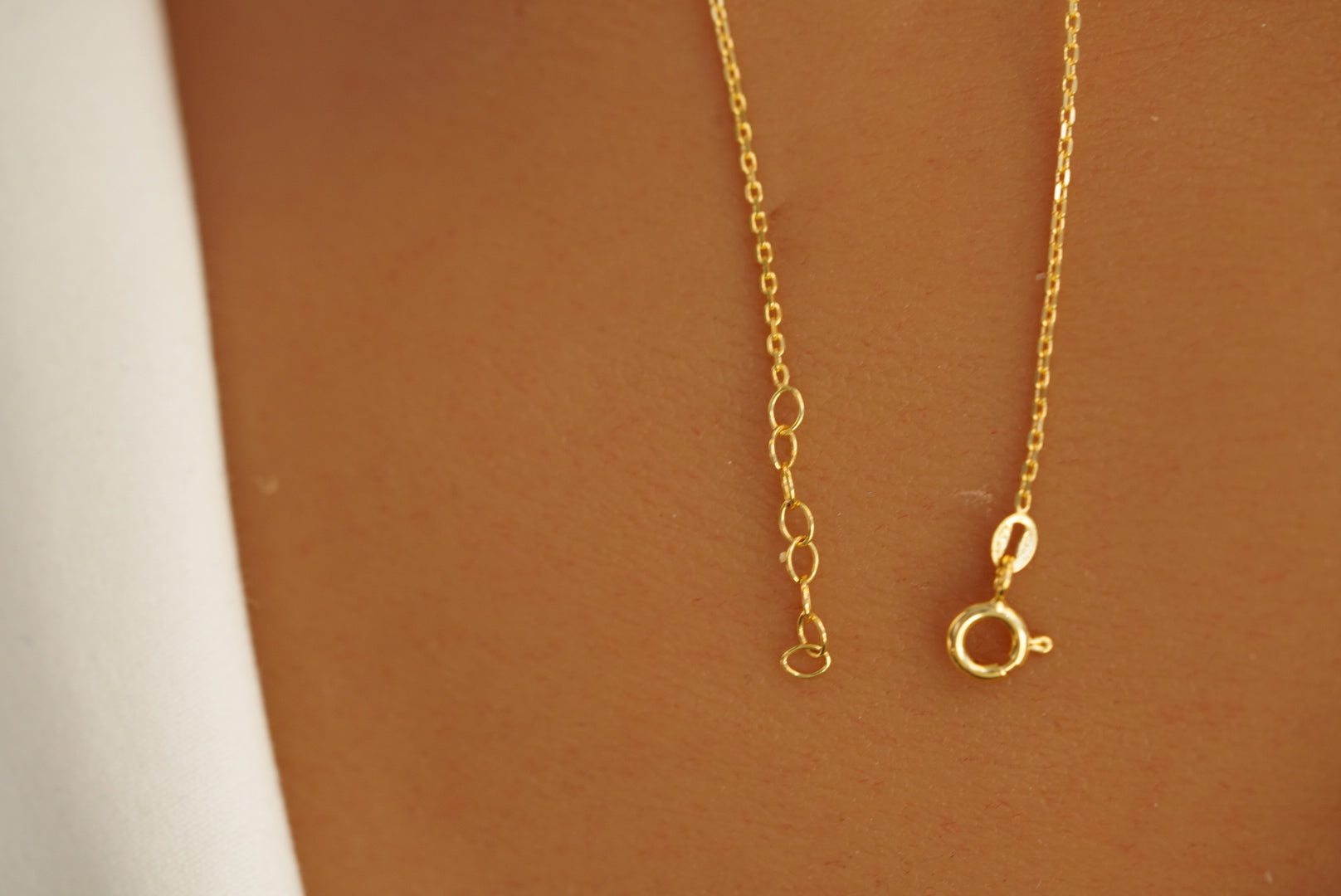 14k Ovals Necklace