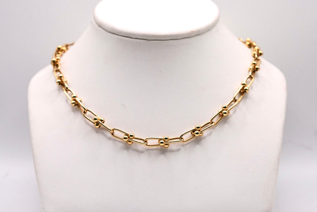 10k Clip Bead Chain - Noble Bloom