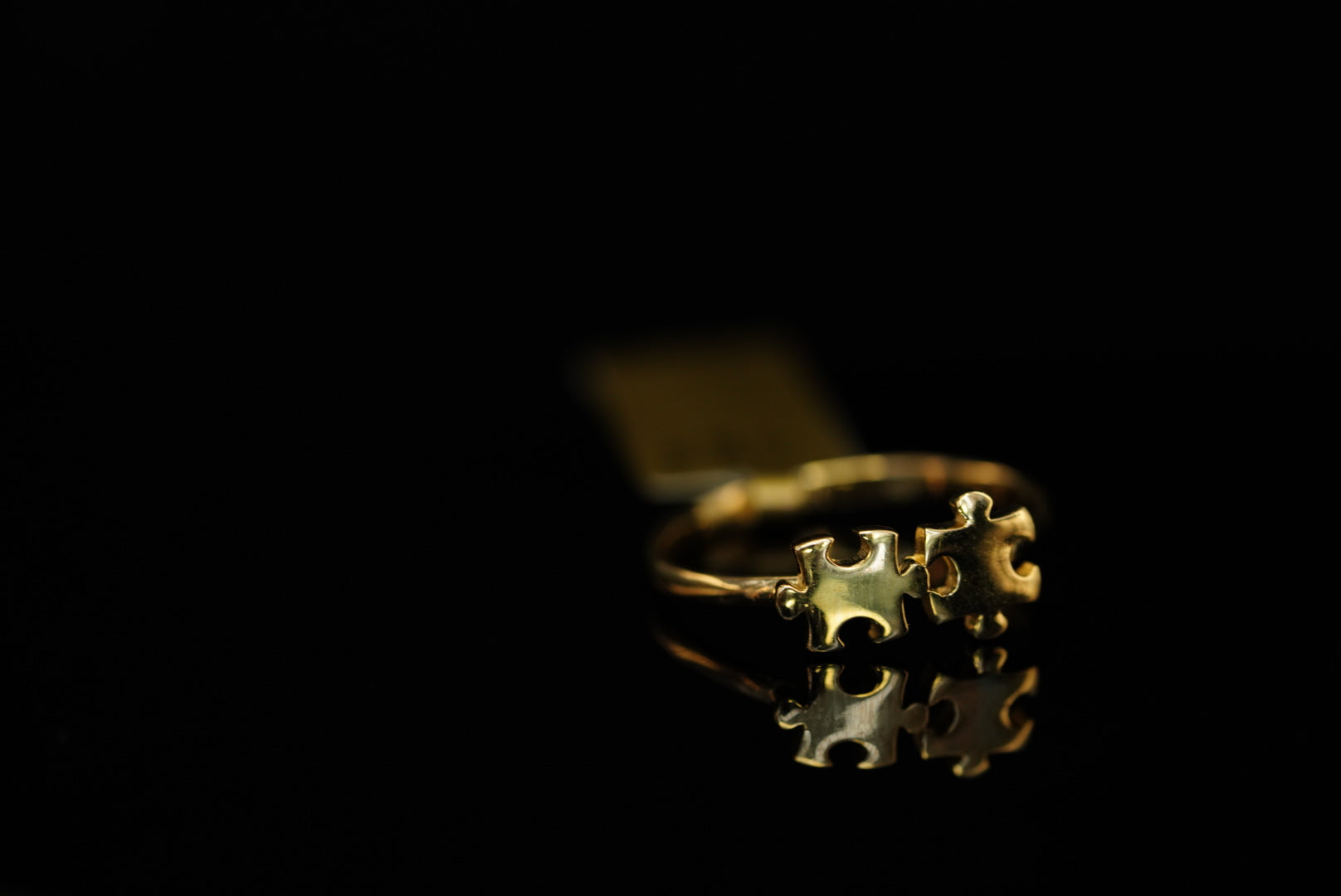 14k Puzzle Ring New