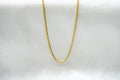 10k/14k Thin Solid Chain - Classic Cuban Link