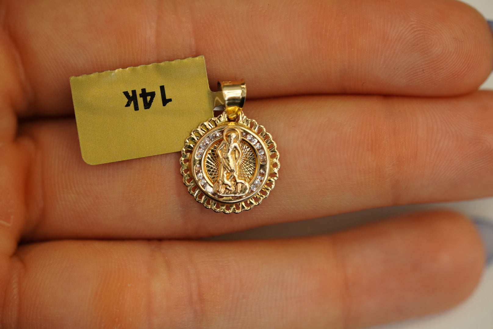 14k San Lazaro Pendant