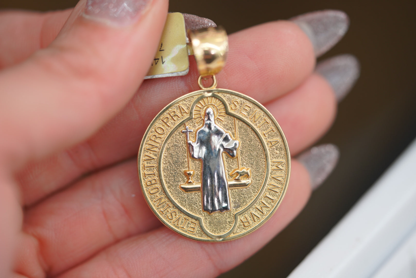 14k Pendant - Religious Prayer