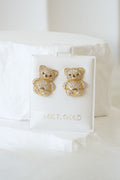 14k Earrings - Bold Teddy