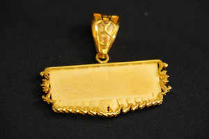 14k The Last Meal Pendant