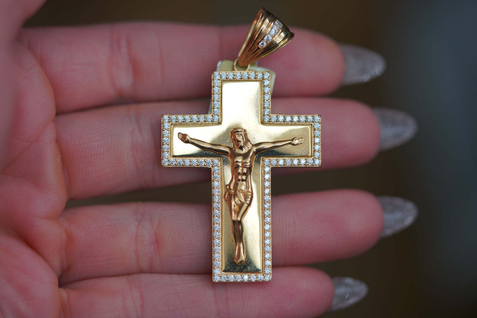 14k Pendant - Sacred Cross