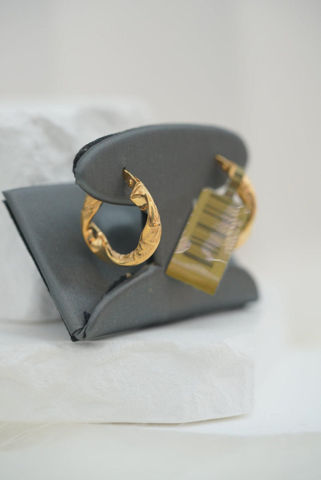 14k Hoops - Bold Waves