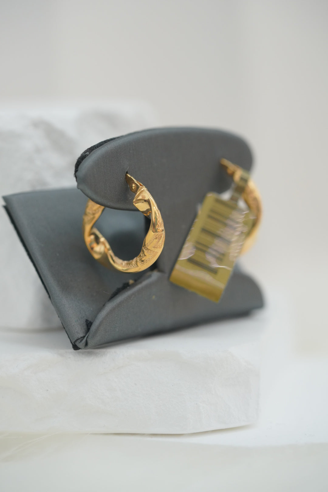 14k Hoops - Bold Waves