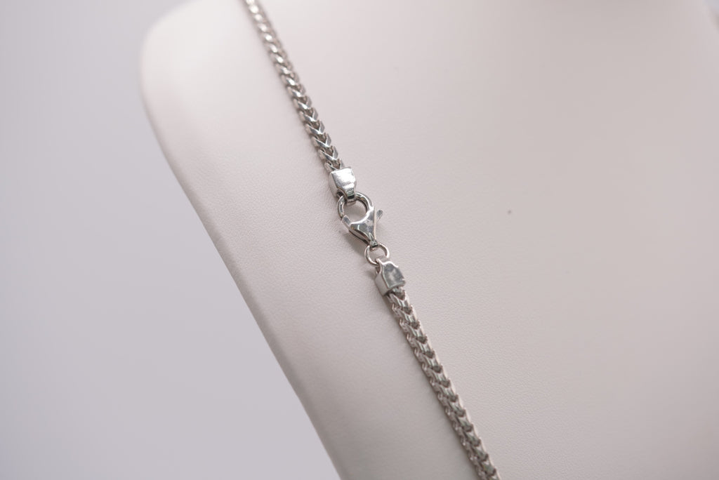 Silver Wheat Chain - Milano Luxe