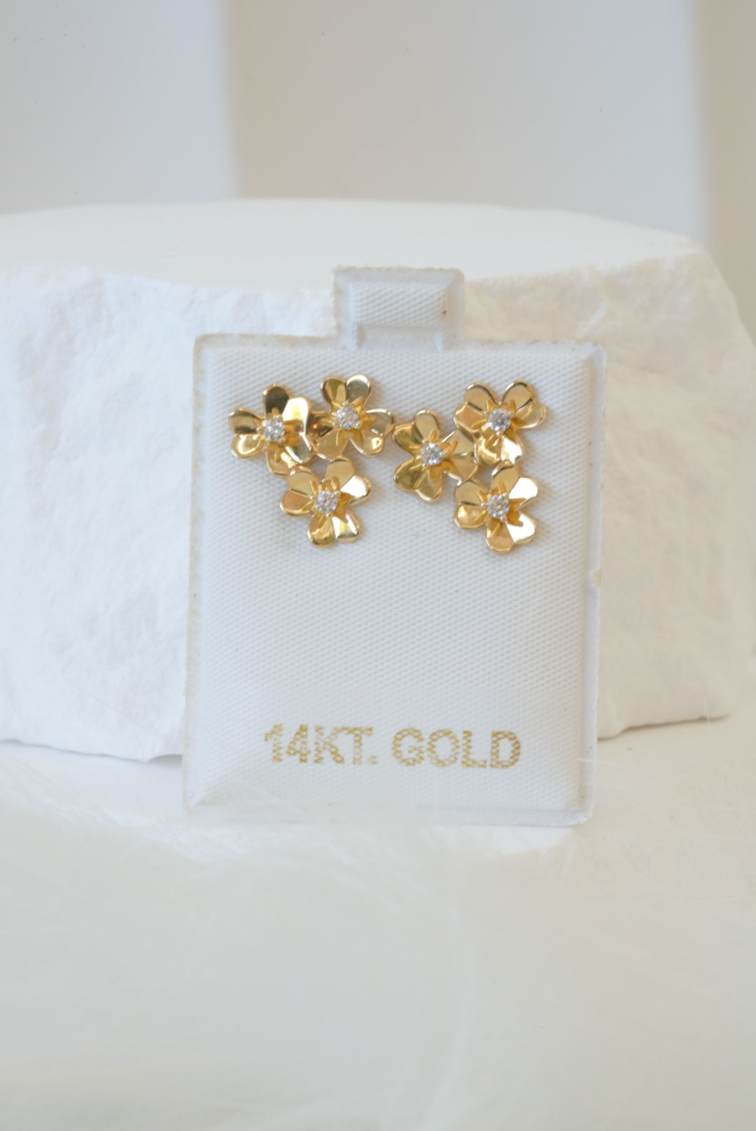 14k Earrings - Flower Garden