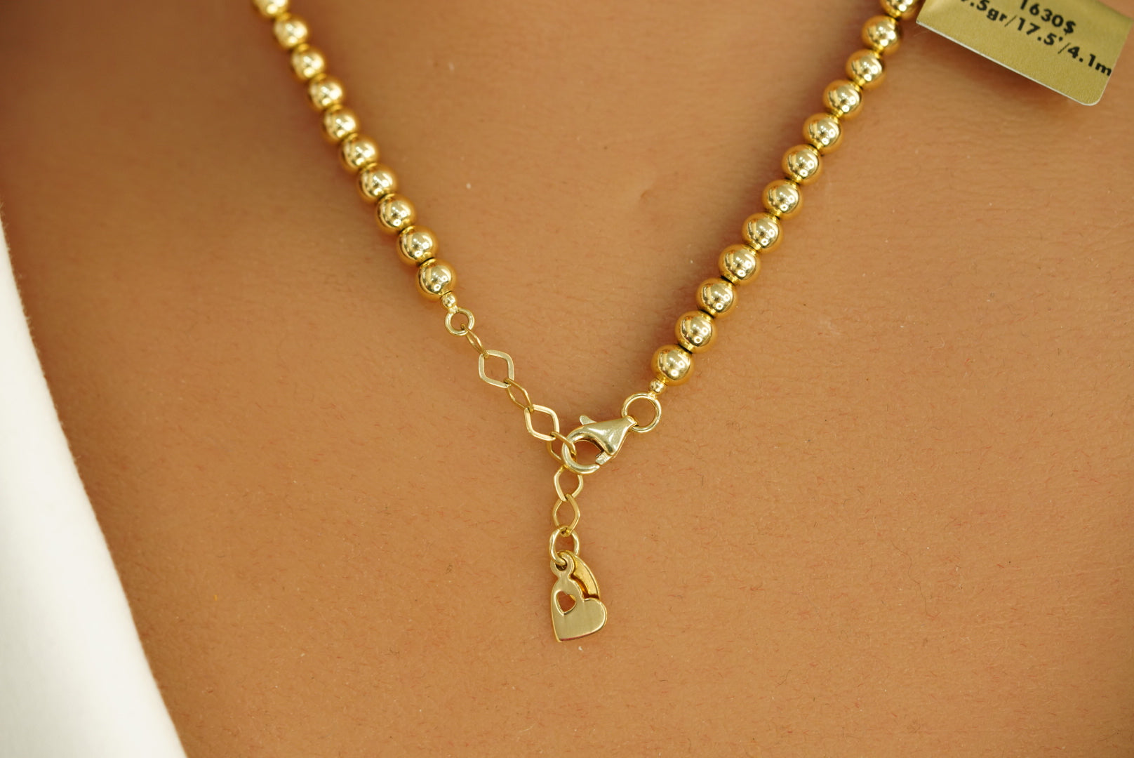 14k Balls Necklace