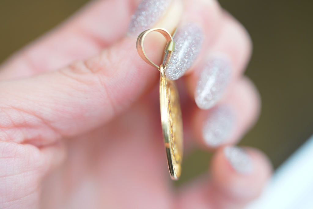 14k Pendant - Religious Prayer