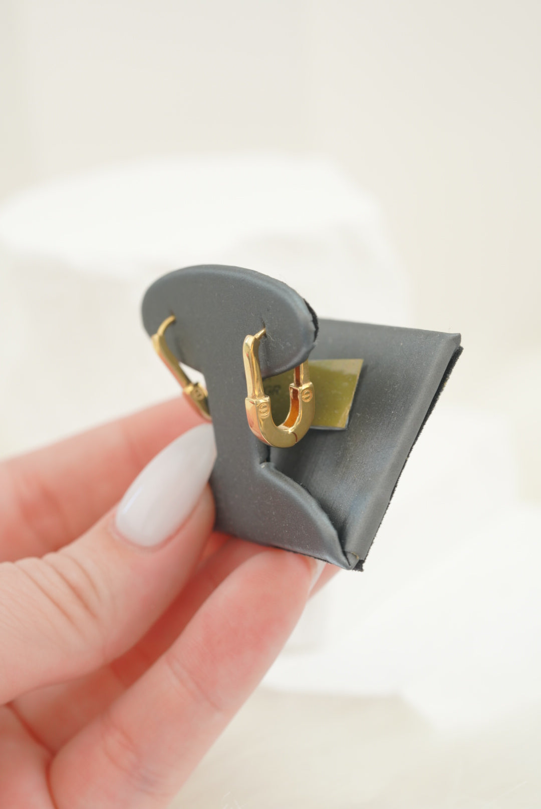 14k Hoops - Lock Style