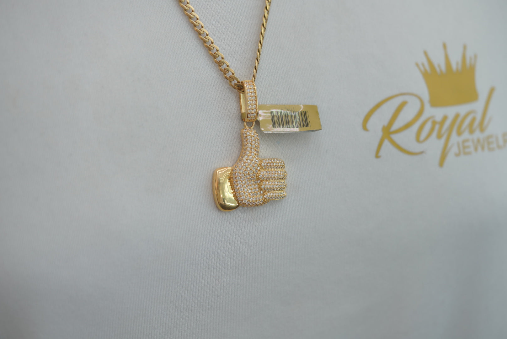 14k Pendant - Good Vibes Only