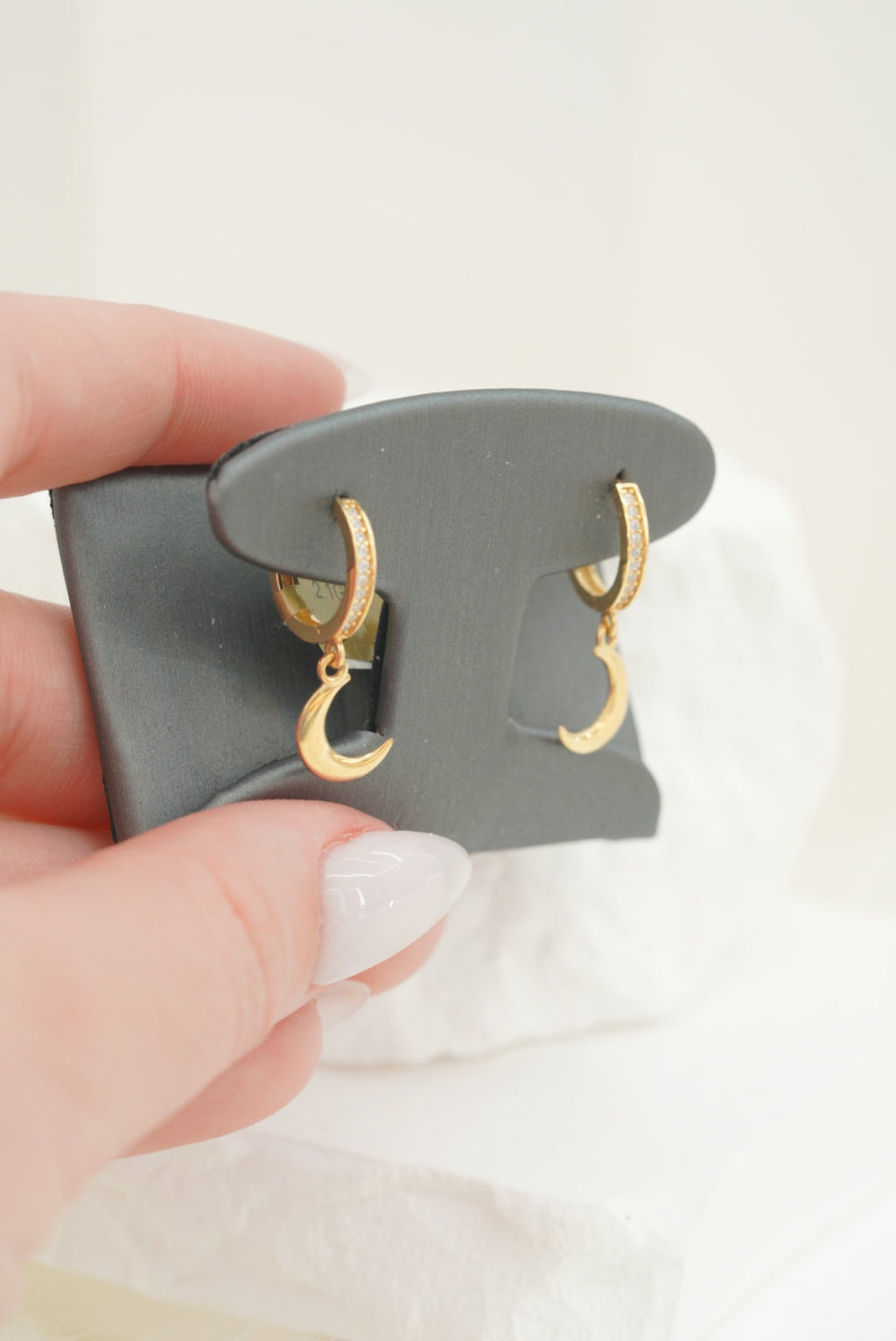 14k Hoops - Moonlight