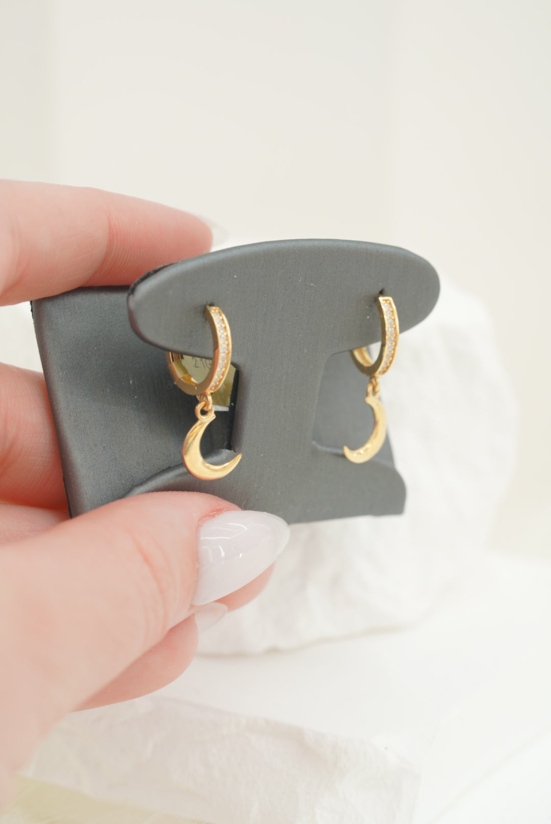 14k Hoops - Moonlight