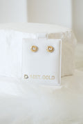 14k Earrings - Diamond Beauty