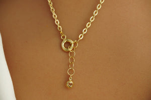 14k Clovers Necklace