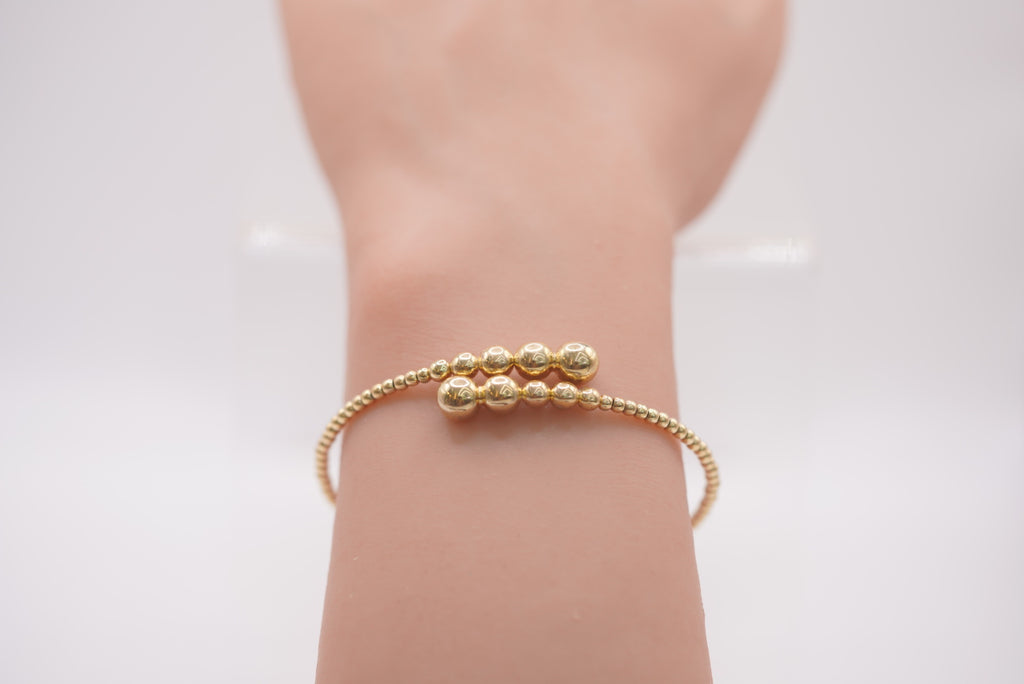 10k Women’s Bracelet - All Spheres