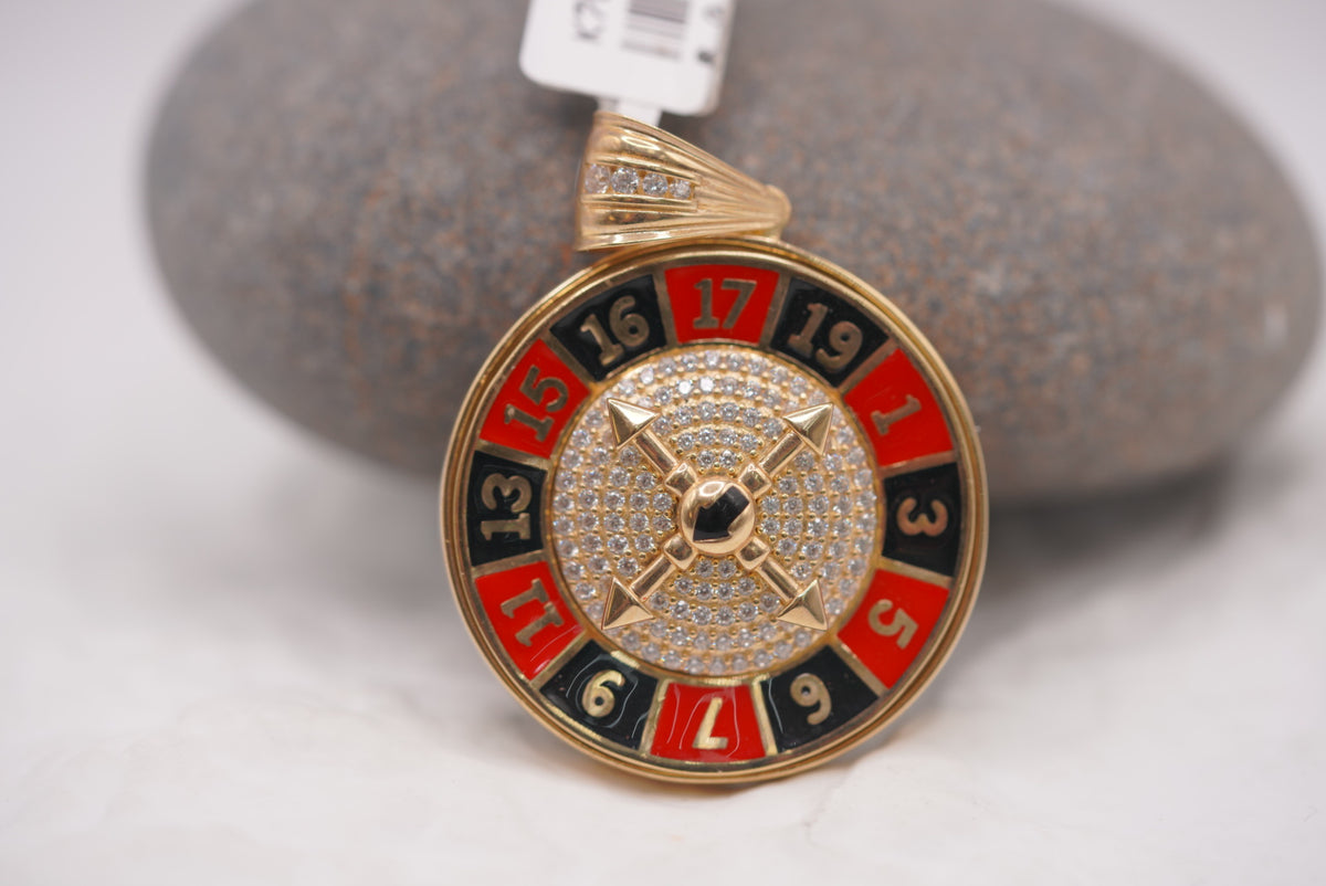 10k Pendant - Fortune Spinner