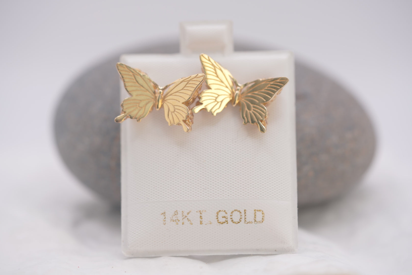 14k Women’s Earrings - Butterfly Passion