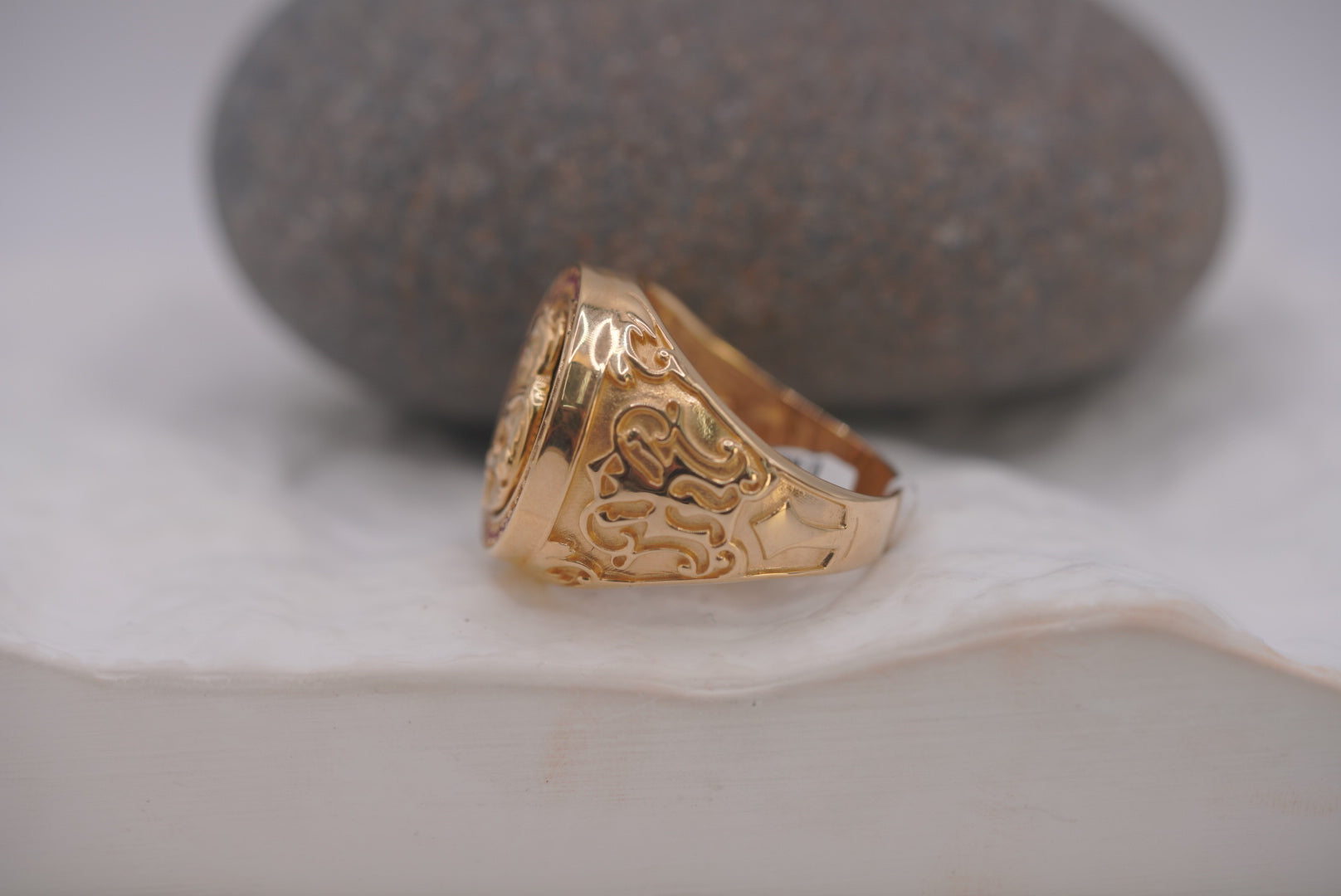 14k Men’s Ring - Warrior Spirit