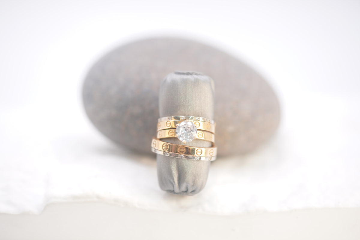 14k Matrimony Rings - True Promise