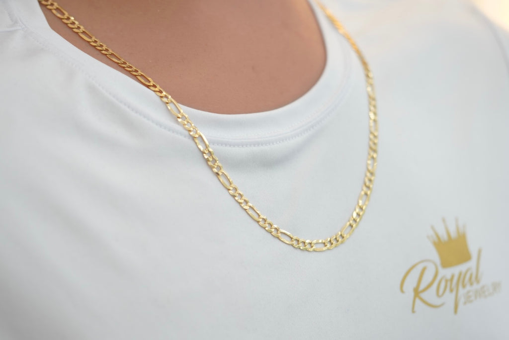 14k Fígaro Chain - Bold Statement