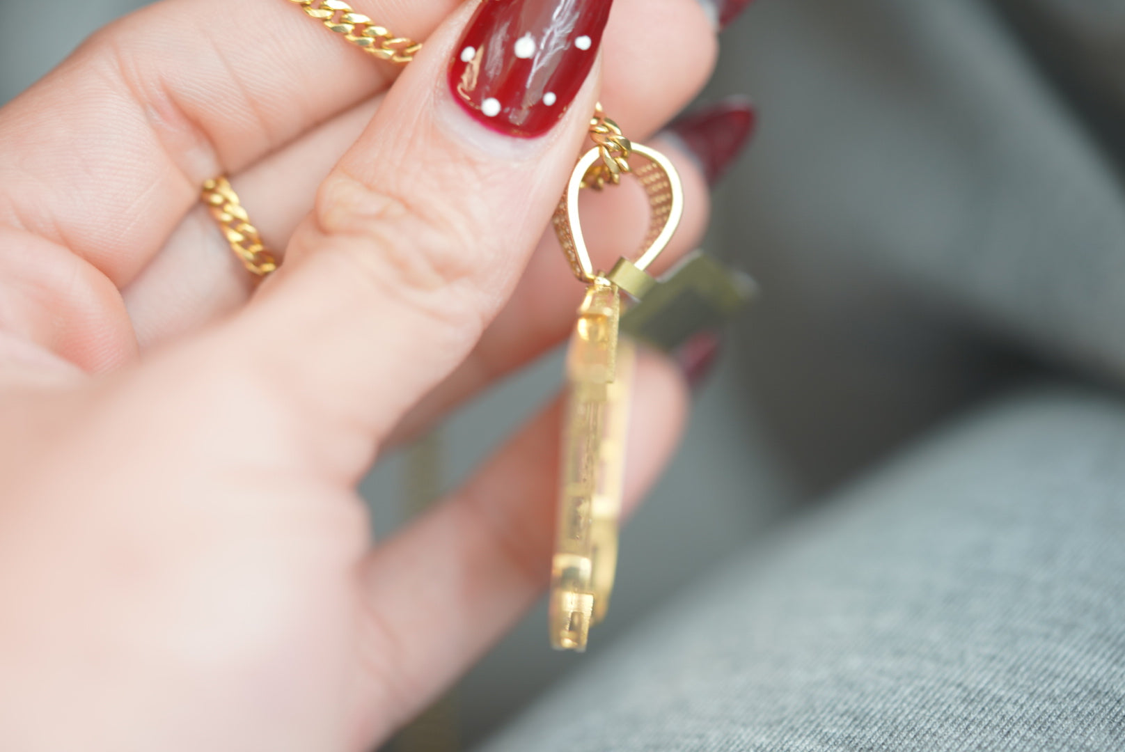 14k Men’s Pendant - Gambler’s Luck