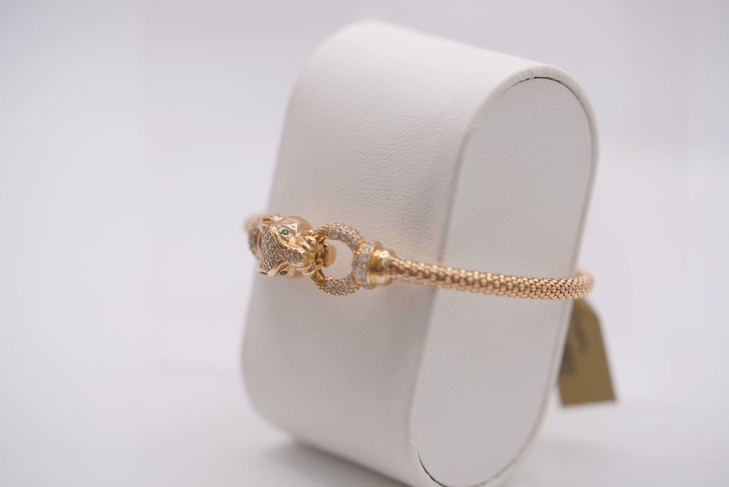 14k Women’s Bracelet - Panther’s Bite