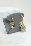 14k Hoops - Lock & Charm