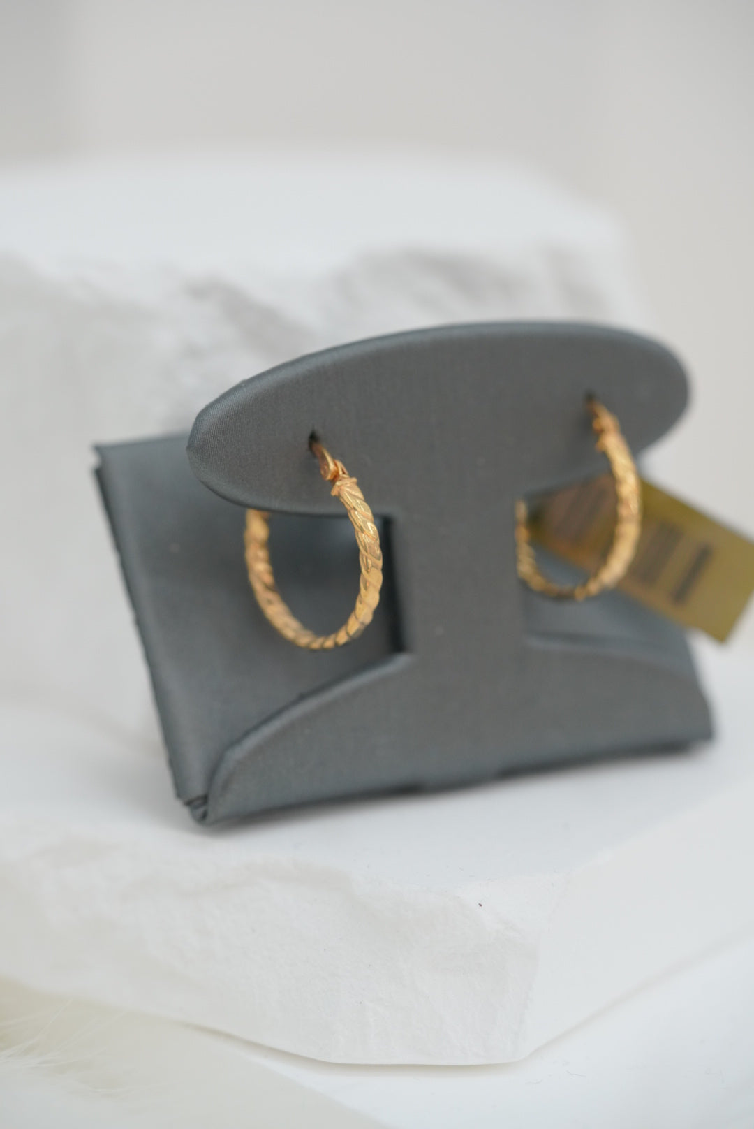 14k Hoops - Braided Style
