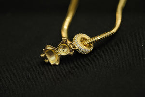 14k Girl Charm