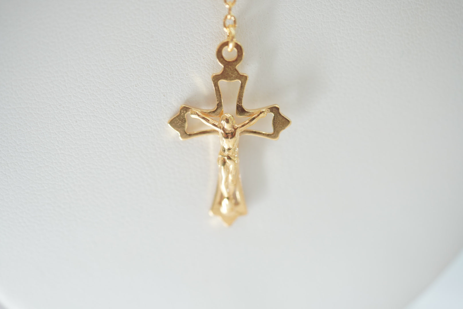 Rosary Silver Chain - Faithful to Him