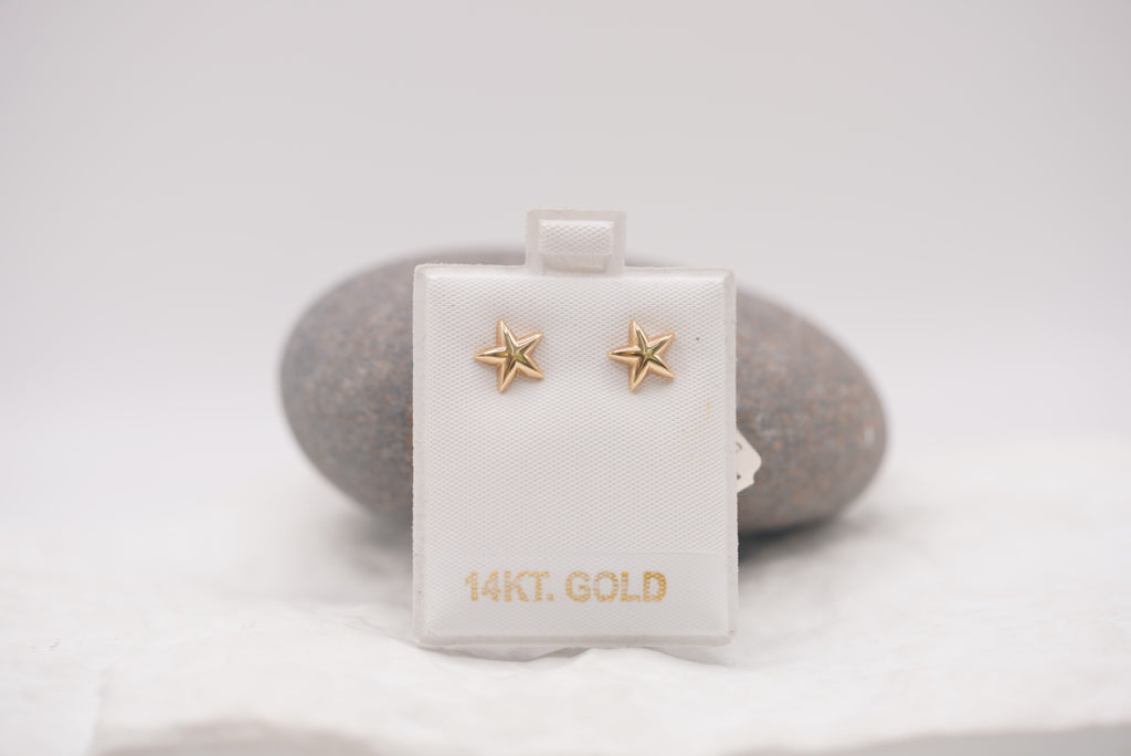 14k Earrings - Star Beauty
