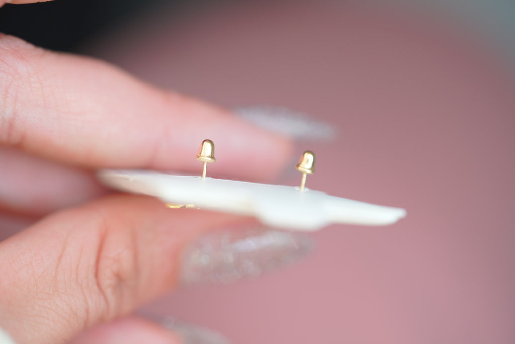 14k Earrings - Little Scissor