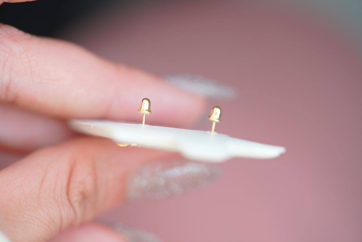 14k Earrings - Little Scissor